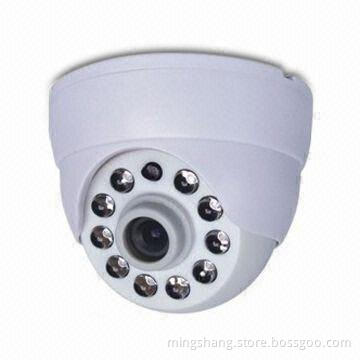 CCTV Camera withCCD Sharp Sensor, 120% Viewing Angle and 17pcs LED f